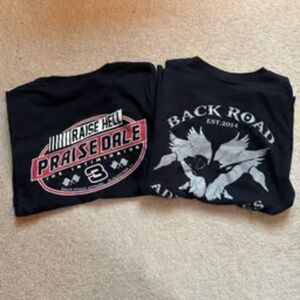 Back Roads Apparel shirt bundle small